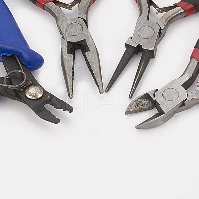 45# Carbon Steel Jewelry Plier Sets PT-T001-10-1