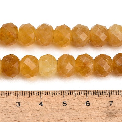 Faceted Dyed Natural White Jade Beads Strands GG-CBAE966-01B-F-1