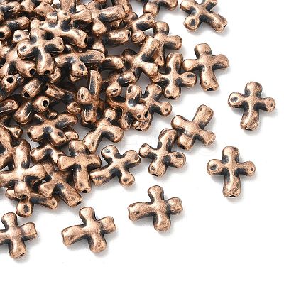 Tibetan Style Alloy Beads PALLOY-A018-R-NR-1