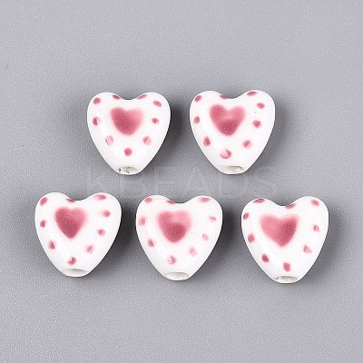 Handmade Porcelain Beads PORC-Q005-11D-1
