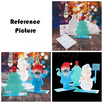 Christmas Tree Display Silicone Molds DIY-F114-02-1