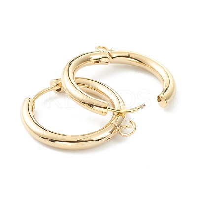 201 Stainless Steel Huggie Hoop Earring Findings STAS-P283-01J-G-1