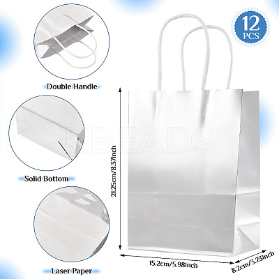 Rectangle Laser Paper Gift Bags ABAG-TAC0006-44B-1