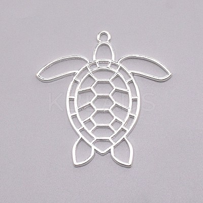 Alloy Open Back Bezel Pendants PALLOY-WH0077-20S-1