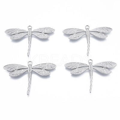 Non-Tarnish 304 Stainless Steel Pendant Rhinestone Settings LS-STAS-N098-196P-1
