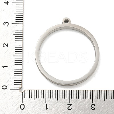 Non-Tarnish 304 Stainless Steel Laser Cut Pendants STAS-U009-06D-02-1