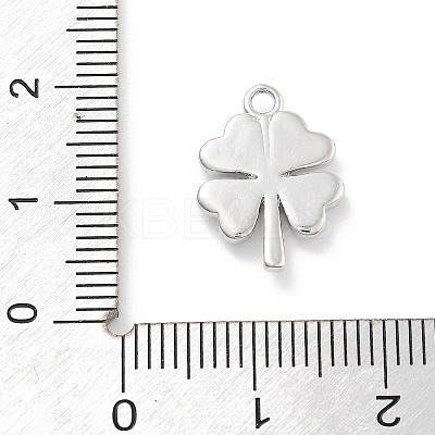 Brass Micro Pave Clear Cubic Zirconia Pendants LS-ZIRC-I067-01A-1