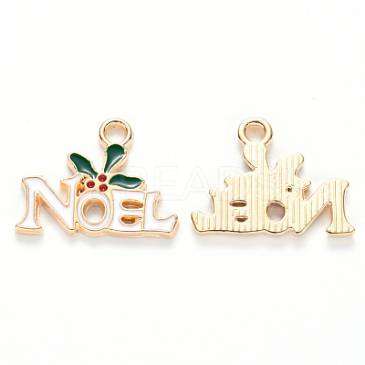 Alloy Enamel Pendants ENAM-S121-114-1