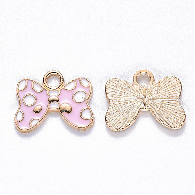 Alloy Enamel Pendants ENAM-N054-007A-1