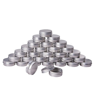 30ml Round Aluminium Tin Cans CON-PH0001-06B-1