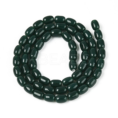 Opaque Glass Beads Strands LS-GLAA-T028-14P-05-1