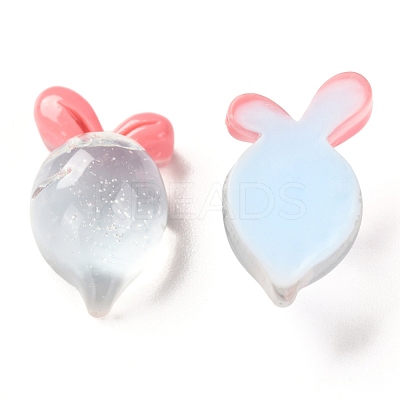 Transparent Resin Cabochons CRES-J046-02D-1