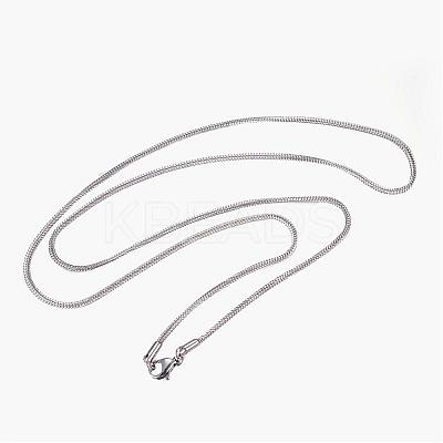 Non-Tarnish 304 Stainless Steel Necklaces NJEW-D281-08-1