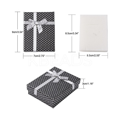 Cardboard Jewelry Set Boxes CBOX-R012-9x7cm-4-1