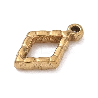 304 Stainless Steel Charms SA-B007-02G-B-1