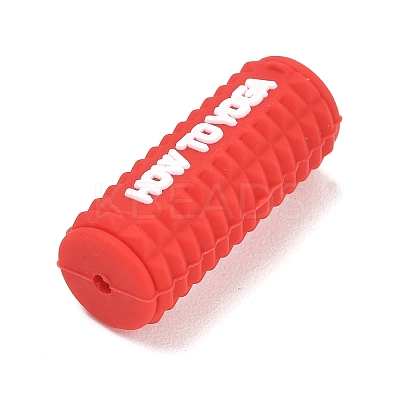 Gym Equipment Theme Silicone Focal Beads SL-CBAE849-03E-1