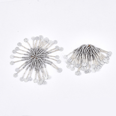 Glass Seed Beads Cabochons FIND-T044-04D-1