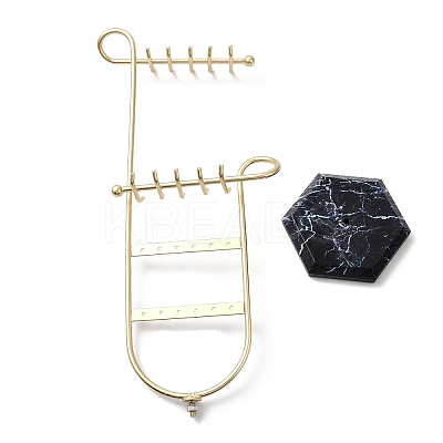 Iron Jewelry Display Stands ODIS-F001-07G-1