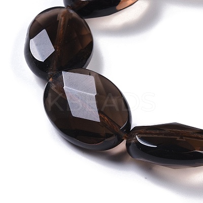 Natural Smoky Quartz Beads Strands G-B072-B01-01-1