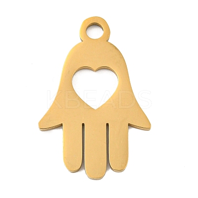 Ion Plating(IP) 304 Stainless Steel Pendants STAS-B056-16G-1