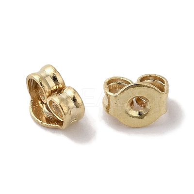 Brass Ear Nuts KK-K383-20G-1