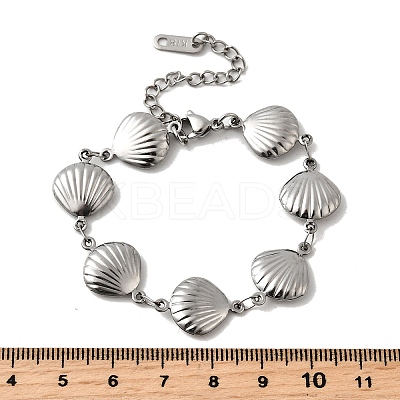 304 Stainless Steel Link Bracelets for Women LS-BJEW-Q041-01A-P-1