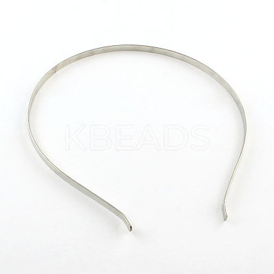 Hair Accessories Iron Hair Band Findings OHAR-Q042-008E-04-1
