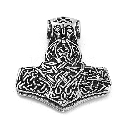 Viking 304 Stainless Steel Pendants STAS-N105-04O-AS-1