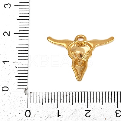 304 Stainless Steel Pendants STAS-P402-04B-G-1
