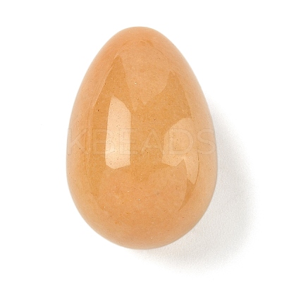 Natural Topaz Jade Egg Shape Display Decorations G-Z094-01D-1