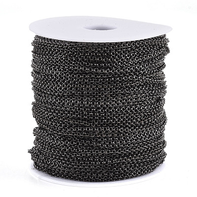 Soldered Brass Coated Iron Rolo Chains CH-S125-08A-B-1