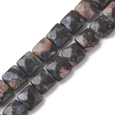 Natural Glaucophane Beads Strands G-K359-B20-01-1
