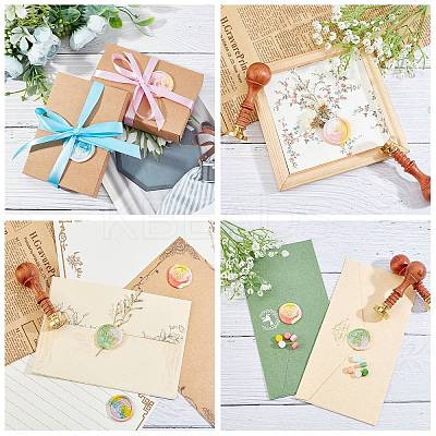 Sealing Wax Particles Kits for Retro Seal Stamp DIY-CP0003-60S-1
