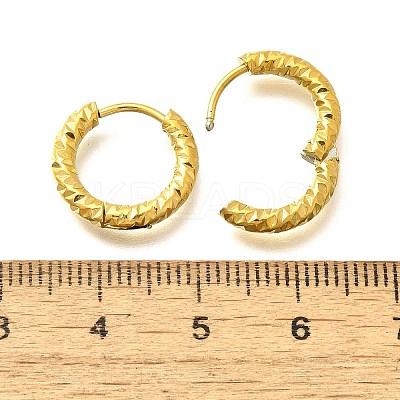 304 Stainless Steel Hoop Earrings for Women EJEW-M068-13B-G-1