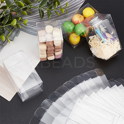 Transparent Plastic Gift Boxes LS-CON-WH0086-042-1