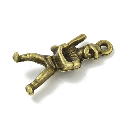 Tibetan Style Alloy Pendants TIBE-I026-6006AB-1