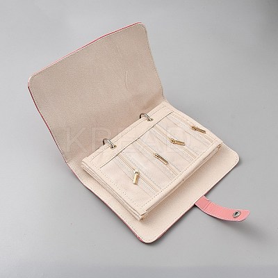 Polyester PU Leather Loose-leaf Jewelry Storage Book FIND-WH20019-269-1