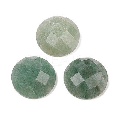 Natural Green Aventurine Cabochons G-C146-03D-1