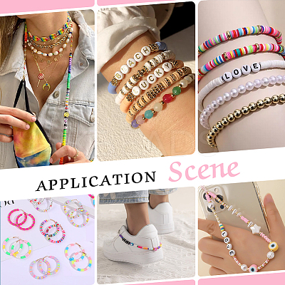 DIY Beads Jewelry Making Finding Kit CLAY-PH0001-87-1