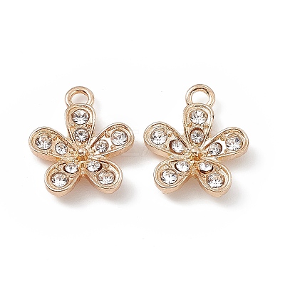 Alloy Crystal Rhinestone Pendants FIND-C019-11KCG-1