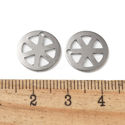 201 Stainless Steel Pendants STAS-I330-055P-1