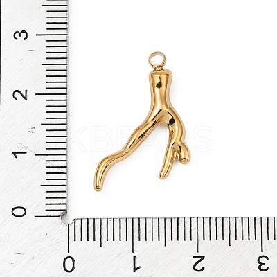 304 Stainless Steel Pendants STAS-F327-03H-G-1