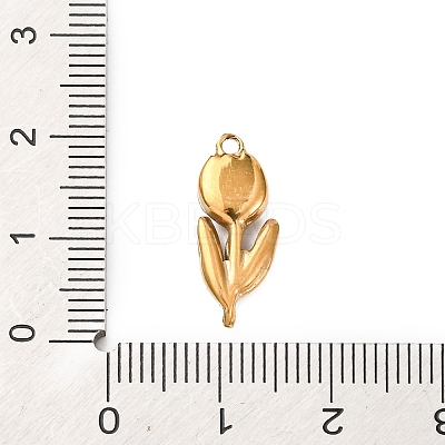 304 Stainless Steel Enamel Pendants STAS-B112-01G-02-1