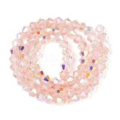 Transparent Glass Beads Strands EGLA-N021-4mm-05-1