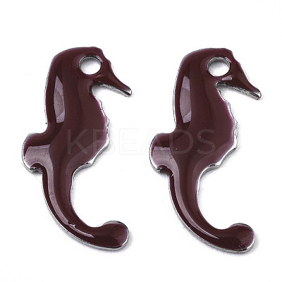 201 Stainless Steel Enamel Charms STAS-N088-17H-1