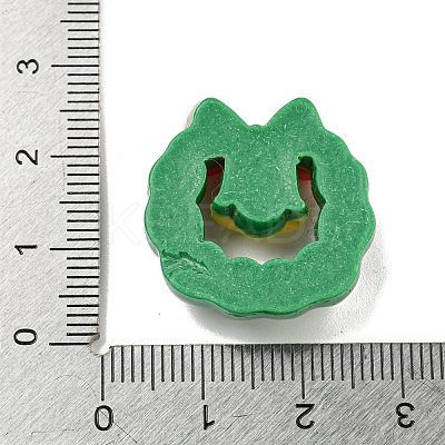 Christmas Theme Opaque Resin Decoden Cabochons LS-CRES-B022-05J-1