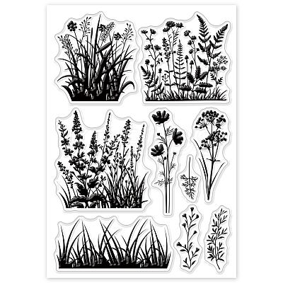 Custom Summer Theme PVC Plastic Clear Stamps DIY-WH0631-0219-1