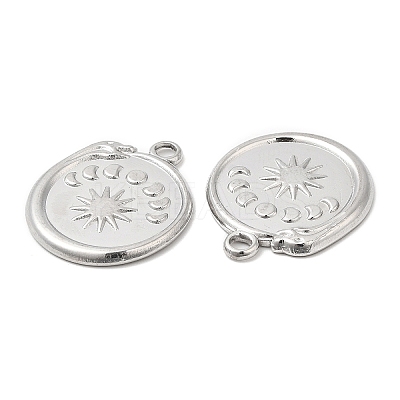 Non-Tarnish 304 Stainless Steel Pendants STAS-Z041-39P-1