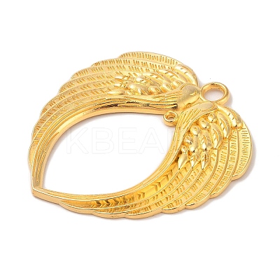 Tibetan Style Alloy Wing Large Pendants LS-TIBEP-S100-G-RS-1
