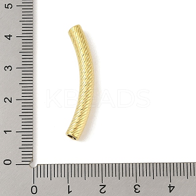 304 Stainless Steel Curved Tube Beads STAS-M071-03B-G-1